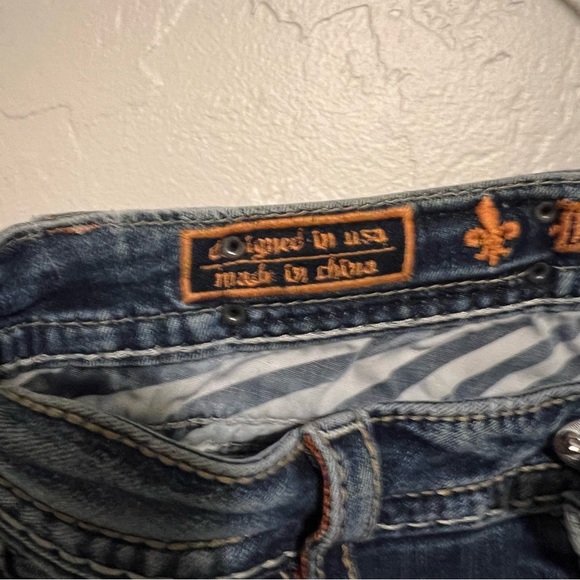 Womens Jeans Rock Revival Amber Straight Wash Medium Size 28 - Picture 4 of 8